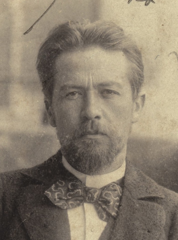 Photograph. Chekhov in an image inscribed ot a priest.