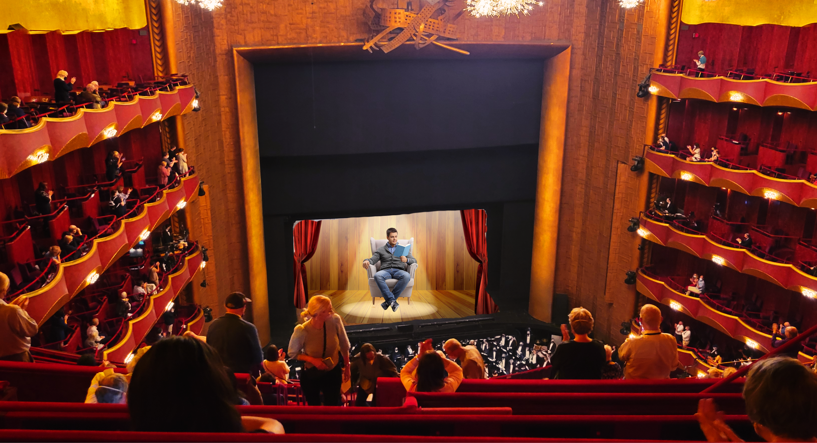 Standing ovation at the Metropolitan Opera