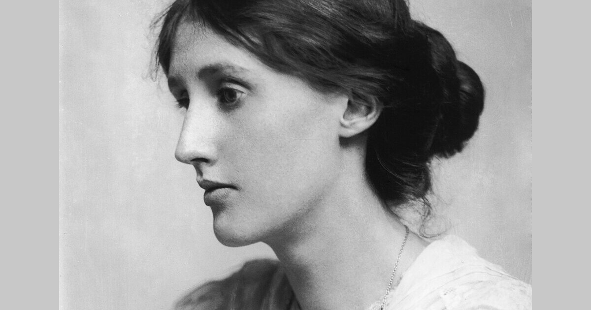 Portrait of Virginia Woolf (January 25, 1882 – March 28, 1941), a British author and feminist.
